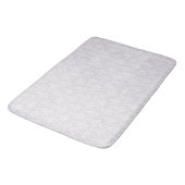 Tapis De Bain Conception rose douce biege damask (Angle)