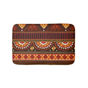 Tapis De Bain Conception Tribal sans soudure pour diverses utili