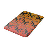 Tapis De Bain Conception Tribal Sud-Ouest Kokopelli (Angle)