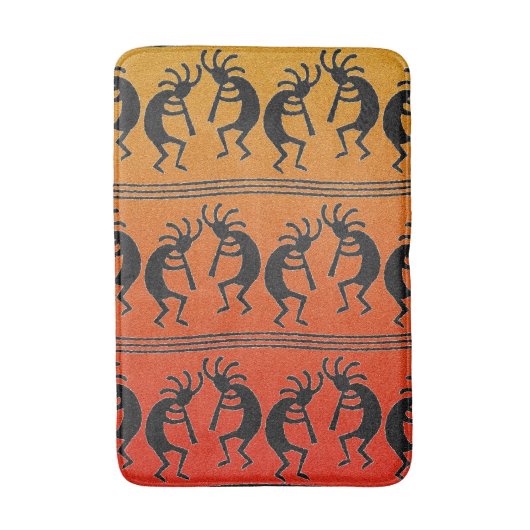 Tapis De Bain Conception Tribal Sud-Ouest Kokopelli (Devant (Vertical))