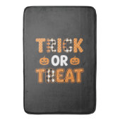 Tapis De Bain Conception vectorielle de citrouille Halloween Tri (devant Vertical)
