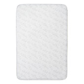 Tapis De Bain Conception verticale huit (devant Vertical)