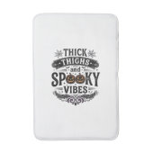Tapis De Bain Conceptions de chemise Halloween Thick Thighs Spoo (Devant (Vertical))