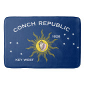 Tapis De Bain Conch Republic Flag (Devant)