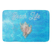 Tapis De Bain Conch Shell "Beach Life" (Devant)