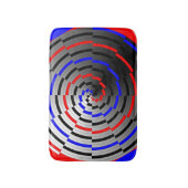 Tapis De Bain Cône spirale par Kenneth Yoncich (Devant (Vertical))