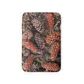 Tapis De Bain Cônes de pin (Devant (Vertical))