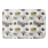 Tapis De Bain Cônes de pin d'automne (Devant)