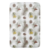 Tapis De Bain Cônes de pin d'automne (devant Vertical)