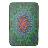 Tapis De Bain Confianza texture textile mandala (devant Vertical)