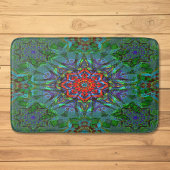 Tapis De Bain Confianza texture textile mandala