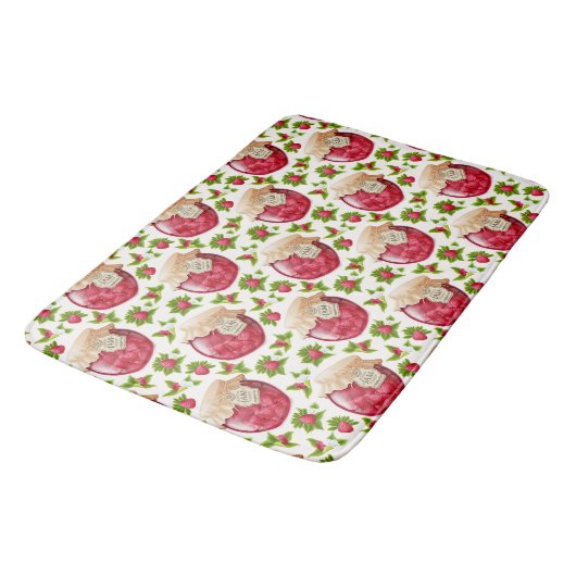 Tapis De Bain Confiture de framboise (Angle)