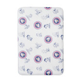 Tapis De Bain Confort et sécurité | Confort et Motif de sécurité (Devant (Vertical))