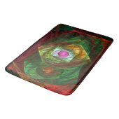 Tapis De Bain Connexions dynamiques Art Abstrait (Angle)