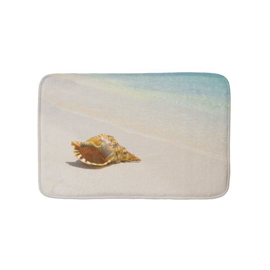 Tapis De Bain Conque Shell sur la plage 3 (Devant)
