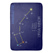 Tapis De Bain Constellation de l'hémisphère Nord Ursa mineure (devant Vertical)