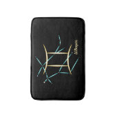 Tapis de bain constellation du zodiaque Gémeaux (Devant (Vertical))