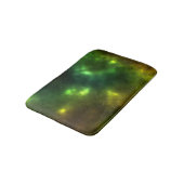 Tapis De Bain Constellations de galaxie Abstraite Art numérique  (Angle)