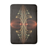 Tapis De Bain Construction d'Imaginaires Art Fractal Abstrait br (Devant (Vertical))