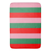 Tapis De Bain Contemporary Christmas Stripes  (devant Vertical)
