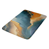 Tapis De Bain Convergence – Abstract Fields Of Motion And Gold (Angle)