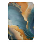 Tapis De Bain Convergence – Abstract Fields Of Motion And Gold (devant Vertical)