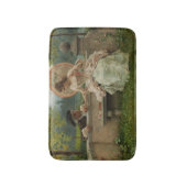 Tapis De Bain Conversation romantique dans le parc (Devant (Vertical))