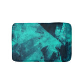 Tapis De Bain Cool Abstrait Jagged Blue Art (Devant)