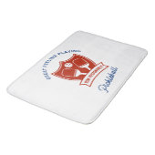 Tapis De Bain Cool de Pickleball design à porter (Angle)