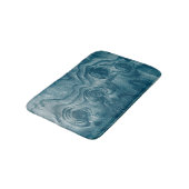 Tapis De Bain Cool Peint Grain Grain Knot Texture (Angle)