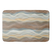 Tapis De Bain Cool Retro Abstrait Artistic Waves Motif (Devant)