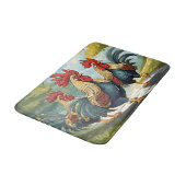 Tapis de bain Cool Roosters ! (Angle)