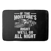 Tapis De Bain Cool si l'humidité juste fermier cadeau Funny Far (Devant)