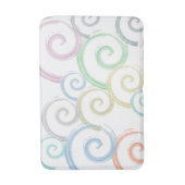 Tapis De Bain Cool, tendance, moderne onduleur brosses (Devant (Vertical))