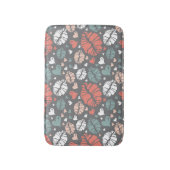 Tapis De Bain Copie de baiser et motif de coeur (Devant (Vertical))