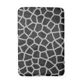 Tapis De Bain Copie noire et blanche de girafe (Devant (Vertical))
