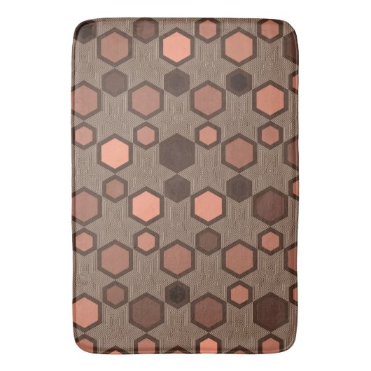 Tapis De Bain Copper Multi Geo (devant Vertical)