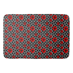Tapis De Bain Coquelicot sur le jardin gothique