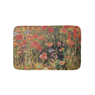 Tapis De Bain Coquelicots par Robert Vonnoh, Impressionnisme vin