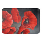 Tapis De Bain Coquelicots rouges (Devant)