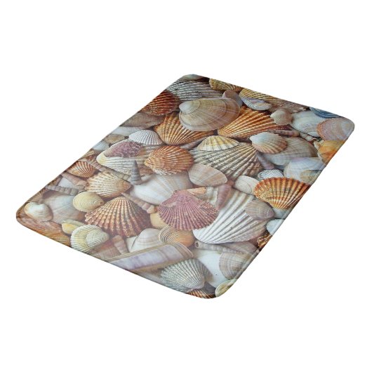Tapis De Bain Coques de mer (Angle)