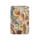 Tapis De Bain Coques de mer sur la plage (Devant (Vertical))