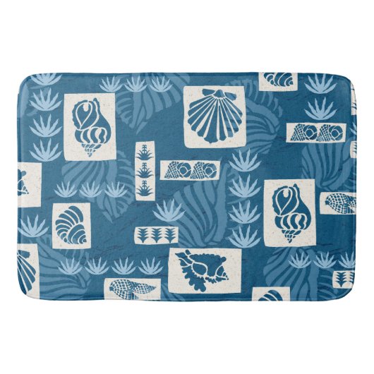 Tapis De Bain Coques sous-marines de Kua Bay Hawaiian (Devant)