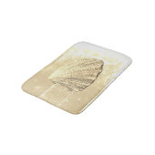 Tapis De Bain Coquillage de Saint-Jacques sur sable (Angle)