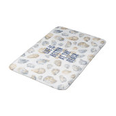 Tapis De Bain Coquillages de plage côtière (Angle)