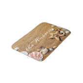 Tapis De Bain Coquillages de sable Ocean Nom (Angle)