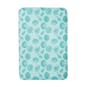 Tapis De Bain Coquillages - eau douce et blanc (Devant (Vertical))