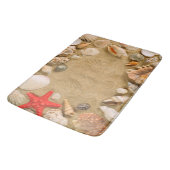 Tapis De Bain coquillages et sable (Angle)