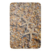 Tapis De Bain Coquillages marins sur le rivage (devant Vertical)