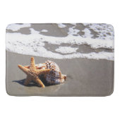 Tapis De Bain Coquillages, plage, océan, Bath, couverture à la (Devant)